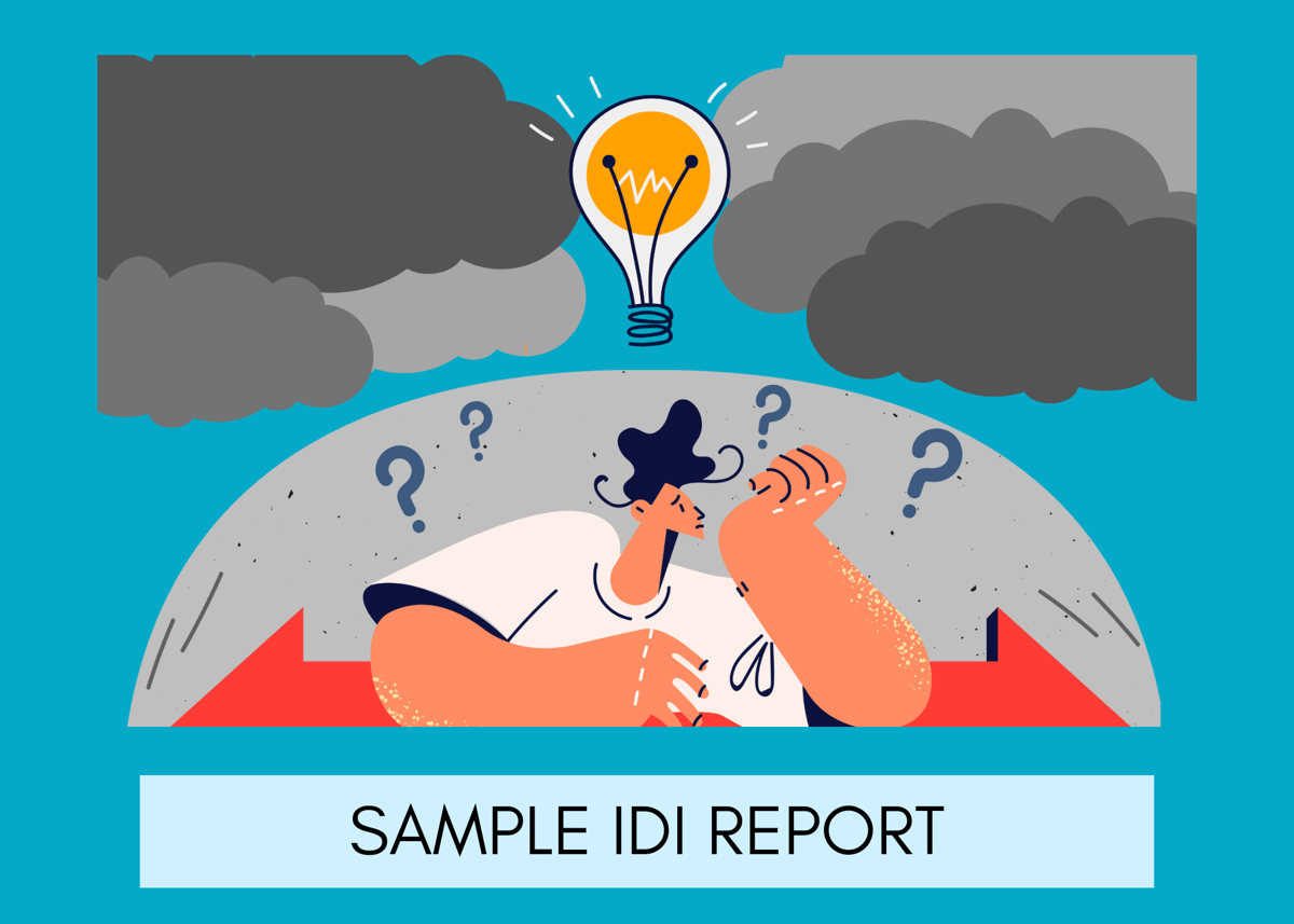 SAMPLE IDI REPORT