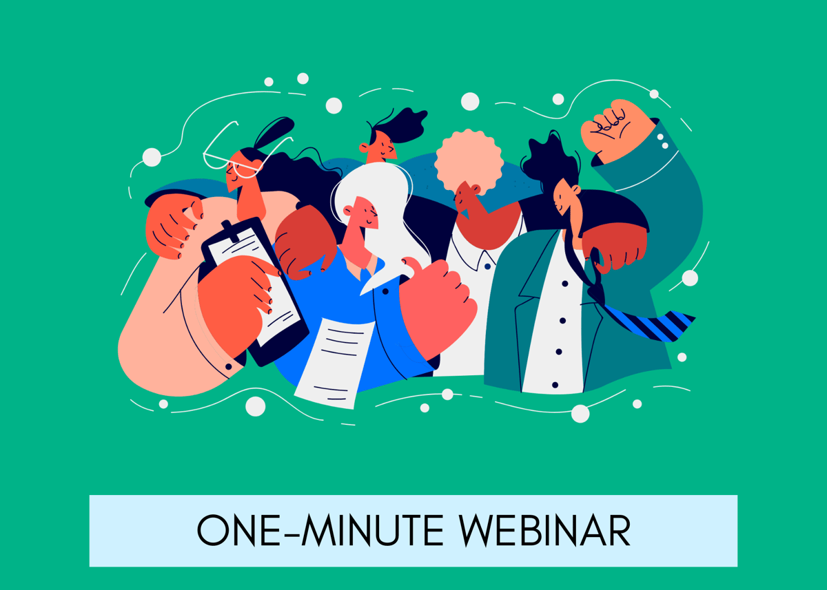 one-minute webinar